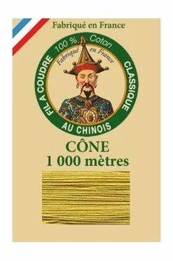 Fil De Coton Petit Cône 6837 Moutarde