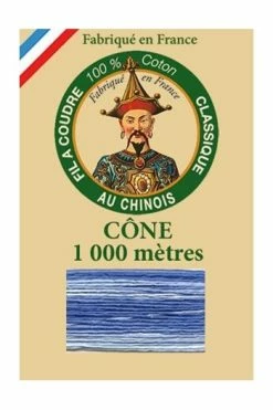 Fil De Coton Petit Cône 6947 Océan