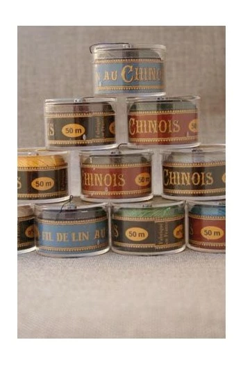 FIl De Lin Retors Glacé Naturel Fusette 12/4 4 FIl De Lin Retors Glacé Naturel Fusette 12/4 – Image 4