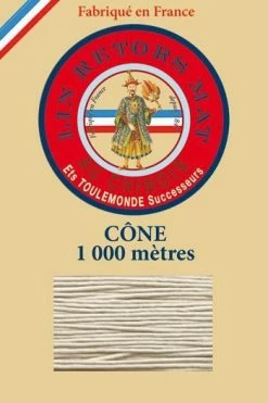 Fil De Lin Retors Mat 12/3 Cone 359 - Gris