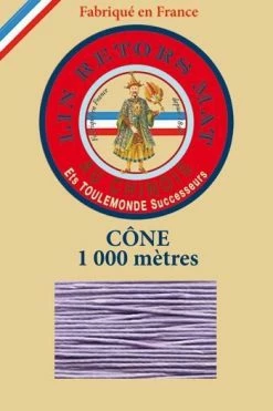 Fil De Lin Retors Mat 12/3 Cone 497 - Mauve