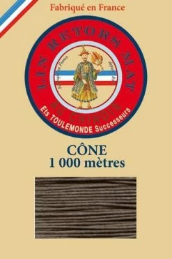 Fil De Lin Retors Mat 12/3 Cone 518 - Taupe