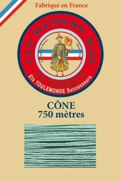 Fil De Lin Retors Mat 12/4 Cone 448 - Jade