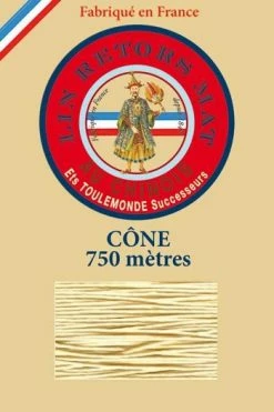 Fil De Lin Retors Mat 12/4 Cone 571 - Bis