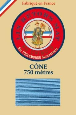 Fil De Lin Retors Mat 12/4 Cone 677 - Turquoise