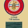 Fil De Lin Retors Mat 12/4 Cone 750 - Paon