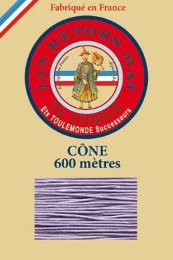 Fil De Lin Retors Mat 12/5 Cone 497 - Mauve