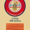 Fil De Lin Retors Mat 12/6 Cone 419 - Oranger
