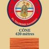 Fil De Lin Retors Mat 12/7 Cone 419 - Oranger