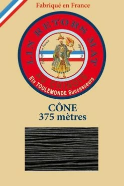 Fil De Lin Retors Mat 12/8 Cone 494 - Sapin
