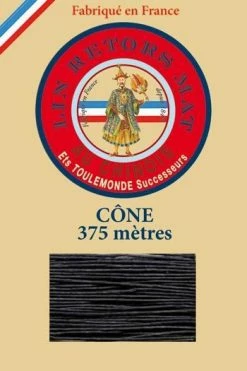 Fil De Lin Retors Mat 12/8 Cone 812 - Marine