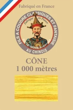 Fil Dégradé Brillant Cône 103 Jaune