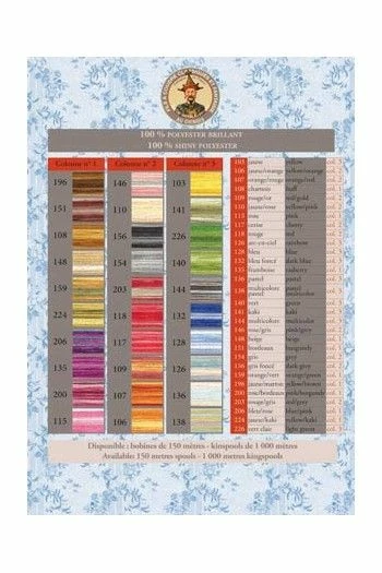 Fil Dégradé Brillant Cône 159 Orange/Vert 2 Fil Dégradé Brillant Cône 159 Orange/Vert – Image 2