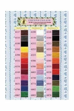 Fil Dentelle Calais Boîte 12 6110 - Gris 11 Fil Dentelle Calais Boîte 12 6110 - Gris -artisanat Soldes Magasin fil dentelle calais boite 12 6110 gris 4