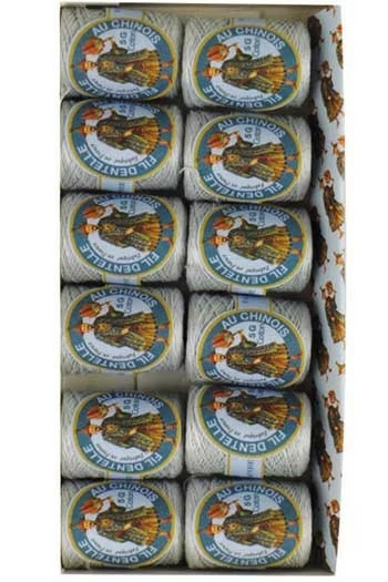 Fil Dentelle Calais Boîte 12 6110 - Gris 1 Fil Dentelle Calais Boîte 12 6110 - Gris