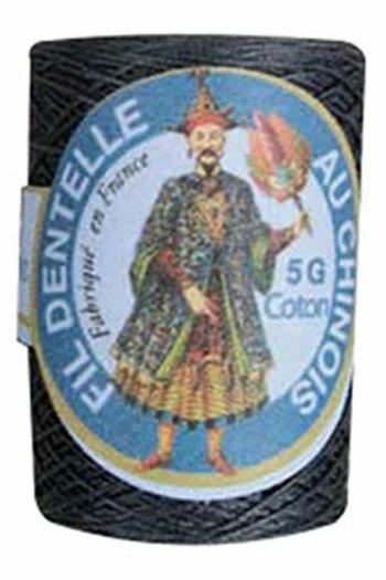 Fil Dentelle Calais Boîte 12 6155 - Gris Foncé 2 Fil Dentelle Calais Boîte 12 6155 - Gris Foncé – Image 2