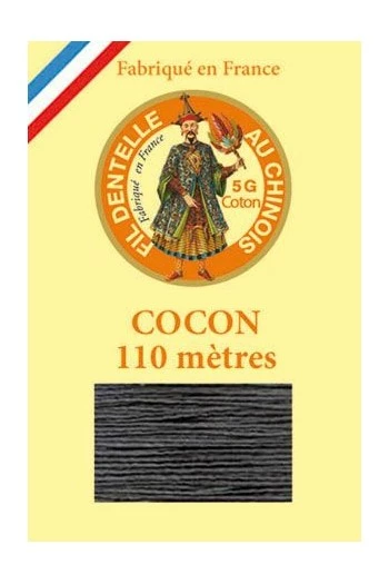 Fil Dentelle Calais Boîte 12 6155 - Gris Foncé 5 Fil Dentelle Calais Boîte 12 6155 - Gris Foncé – Image 5