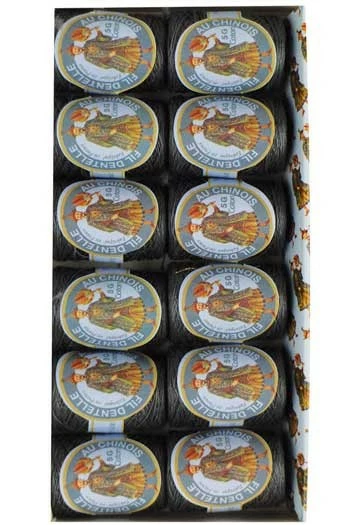 Fil Dentelle Calais Boîte 12 6155 - Gris Foncé 1 Fil Dentelle Calais Boîte 12 6155 - Gris Foncé