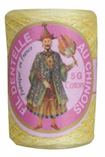 Fil Dentelle Calais Boîte 12 6322 - Soufre 2 Fil Dentelle Calais Boîte 12 6322 - Soufre – Image 2