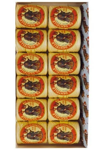 Fil Dentelle Calais Boîte 12 6323 - Poussin 1 Fil Dentelle Calais Boîte 12 6323 - Poussin