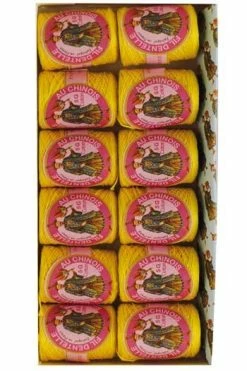 Fil Dentelle Calais Boîte 12 6342 - Jaune