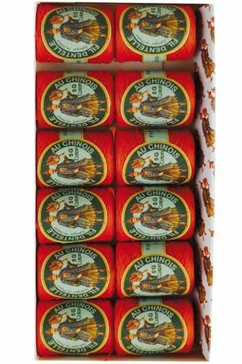 Fil Dentelle Calais Boîte 12 6385 - Glaïeul 1 Fil Dentelle Calais Boîte 12 6385 - Glaïeul