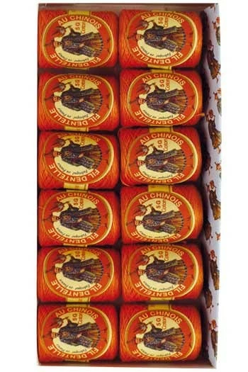 Fil Dentelle Calais Boîte 12 6390 - Orange 1 Fil Dentelle Calais Boîte 12 6390 - Orange