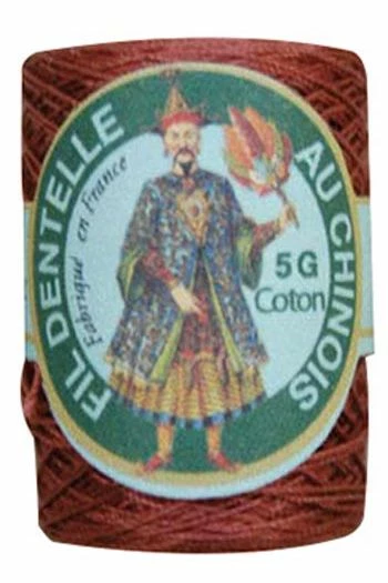 Fil Dentelle Calais Boîte 12 6440 - Châtaigne 2 Fil Dentelle Calais Boîte 12 6440 - Châtaigne – Image 2