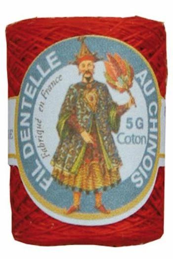 Fil Dentelle Calais Boîte 12 6534 - Rouge 2 Fil Dentelle Calais Boîte 12 6534 - Rouge – Image 2