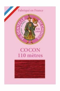 Fil Dentelle Calais Boîte 12 6535 - Bourgogne -artisanat Soldes Magasin fil dentelle calais boite 12 6535 bourgogne 5