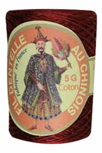 Fil Dentelle Calais Boîte 12 6549 - Bordeaux 2 Fil Dentelle Calais Boîte 12 6549 - Bordeaux – Image 2