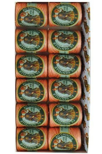 Fil Dentelle Calais Boîte 12 6598 - Saumon 1 Fil Dentelle Calais Boîte 12 6598 - Saumon