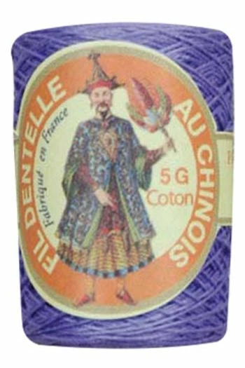 Fil Dentelle Calais Boîte 12 6613 - Mauve Soutenu 2 Fil Dentelle Calais Boîte 12 6613 - Mauve Soutenu – Image 2