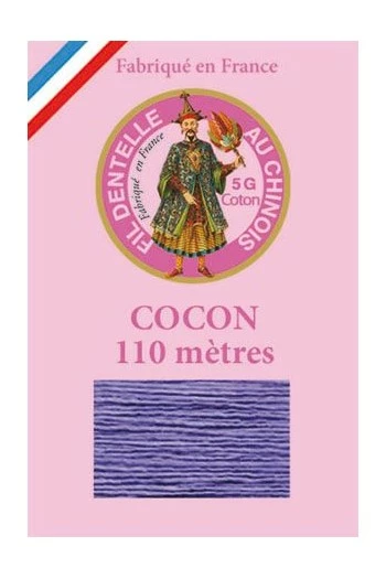 Fil Dentelle Calais Boîte 12 6613 - Mauve Soutenu 5 Fil Dentelle Calais Boîte 12 6613 - Mauve Soutenu – Image 5