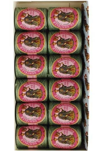 Fil Dentelle Calais Boîte 12 6803 - Amande 1 Fil Dentelle Calais Boîte 12 6803 - Amande