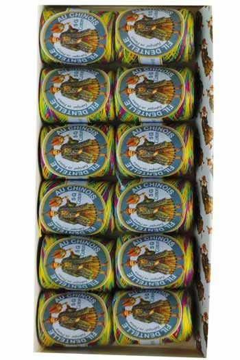 Fil Dentelle Calais Boîte 12 6924 - Bigarré 1 Fil Dentelle Calais Boîte 12 6924 - Bigarré