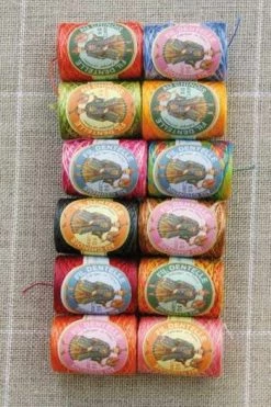 Fil Dentelle Calais Boîte 12 Tons Dégradés N°5 -artisanat Soldes Magasin fil dentelle calais boite 12 tons degrades n5 2