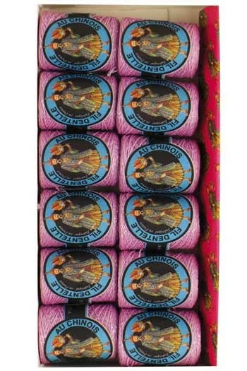 Fil Dentelle Caudry Boîte 3080 - Mauve 1 Fil Dentelle Caudry Boîte 3080 - Mauve