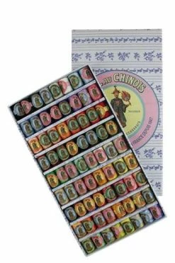 Devant 18 Fil Dentelle Cocons Calais Boîte Collection Complète