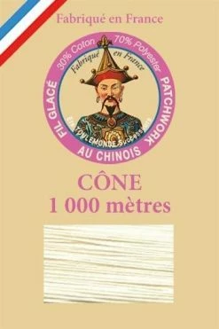 Fil Glacé Patchwork Cône 105 - Ecru