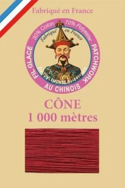 Fil Glacé Patchwork Cône 535 - Ponceau