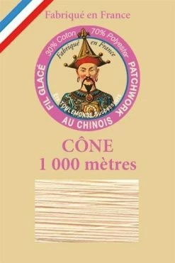 Fil Glacé Patchwork Cône 556 - Poudre