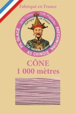 Fil Glacé Patchwork Cône 605 - Mauve