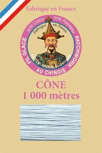 Fil Glacé Patchwork Cône 784 - Ciel 1 Fil Glacé Patchwork Cône 784 - Ciel