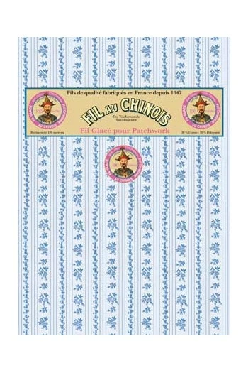 Fil Glacé Patchwork Cône 802 - Vert De Gris 3 Fil Glacé Patchwork Cône 802 - Vert De Gris – Image 3