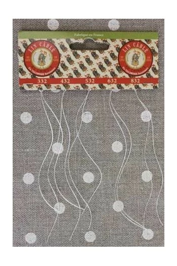 Fil Lin Câblé 332 Bobine 200 - Bonbon 7 Fil Lin Câblé 332 Bobine 200 - Bonbon – Image 7