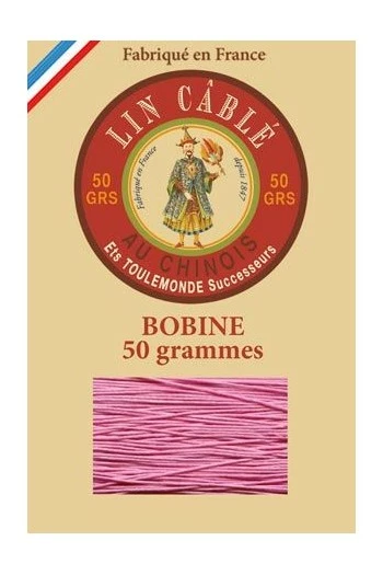 Fil Lin Câblé 332 Bobine 200 - Bonbon 1 Fil Lin Câblé 332 Bobine 200 - Bonbon