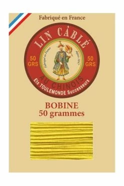 Fil Lin Câblé 332 Bobine 259 - Soleil