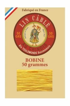 Fil Lin Câblé 332 Bobine 508 - Jaune