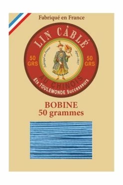 Fil Lin Câblé 332 Bobine 677 - Turquoise